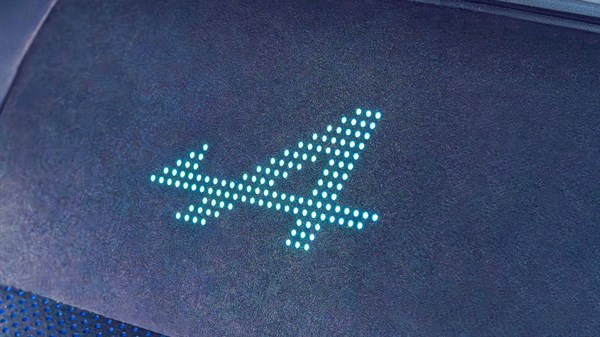 logo Alpine rétroéclairé - Renault