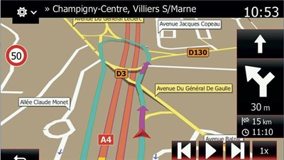 Info traffic TMC via la radio - Renault Connect