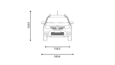 Renault Duster front