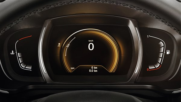 Renault KADJAR - Compteur - Ambiance jaune