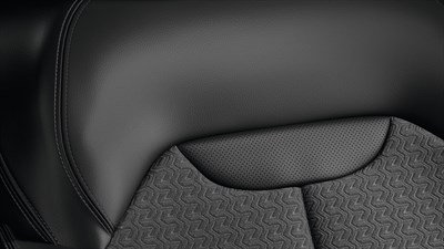Renault KADJAR - Détail sellerie grise cuir/tissu