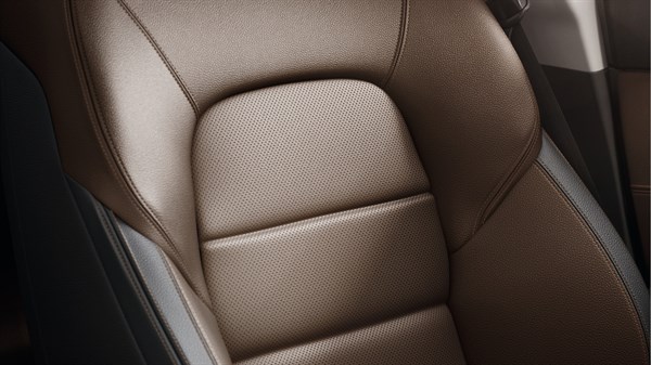 Renault TALISMAN - zoom siège - sellerie cuir brun